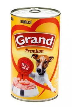 GRAND konz. pes drůbeží 1300g